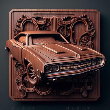 3D модель Dodge Charger (STL)